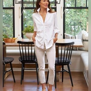 Frank & Eileen Eileen Famous Denim Shirt White L